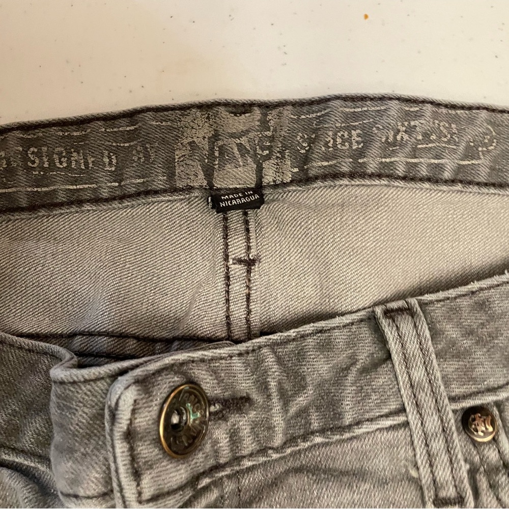 Vans gray jeans